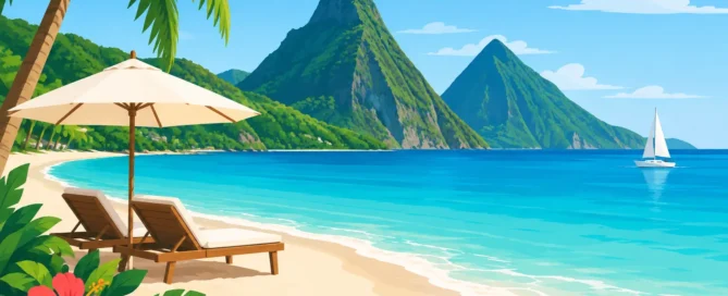 Plan a Beach Day Excursion in Saint Lucia