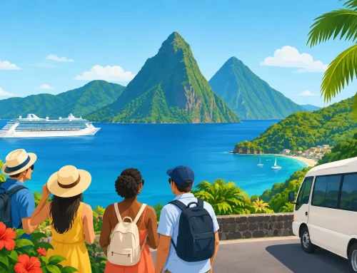 Saint Lucia Land and Sea Tour for Cruise Guests