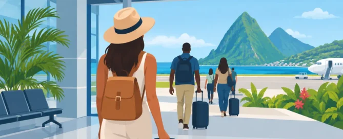 How to Navigate UVF Arrivals in Saint Lucia